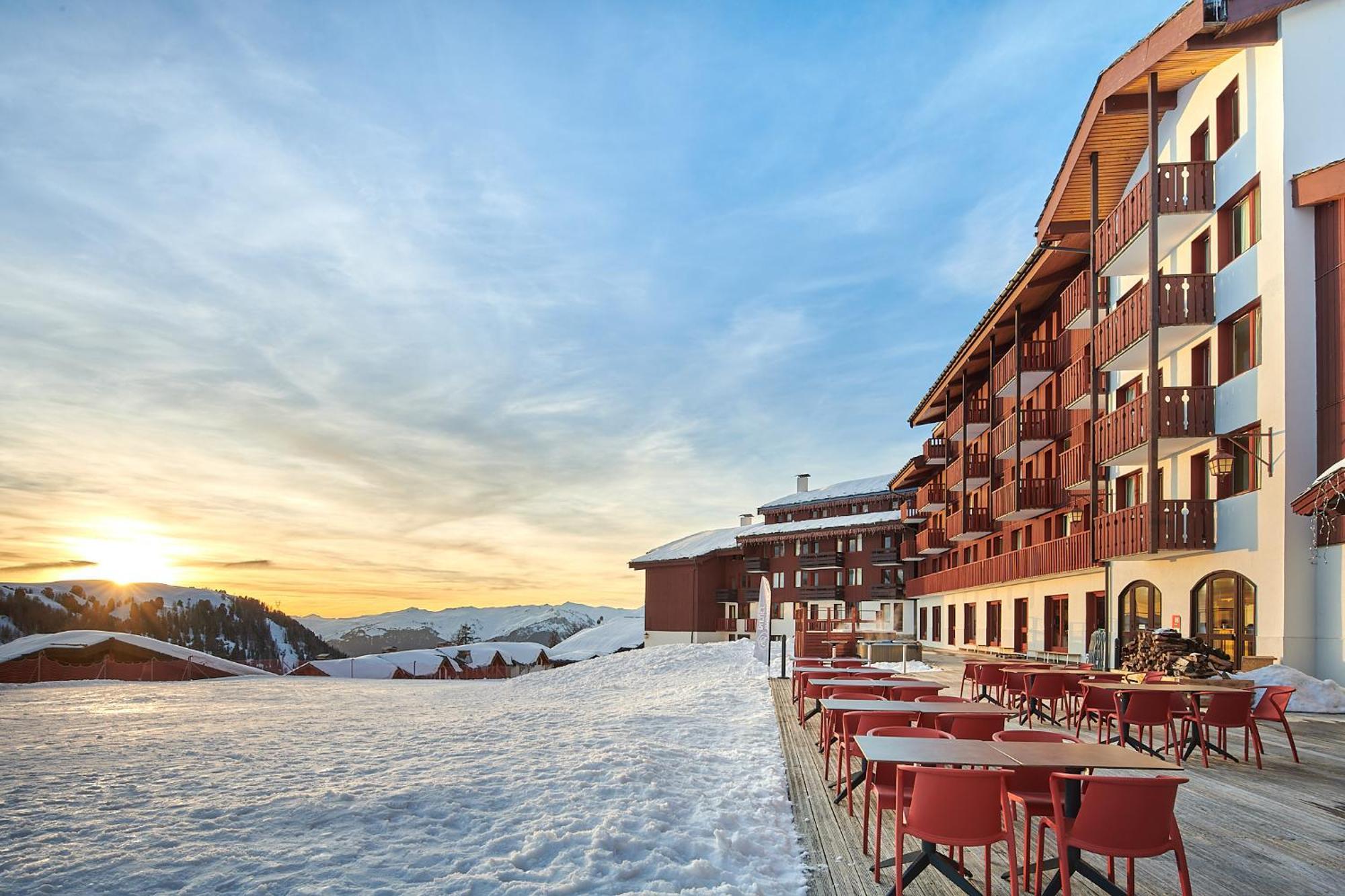 Hotel L'Eden Des Cimes - Vacances Bleues - Belle Plagne 2100 La Plagne Exterior foto