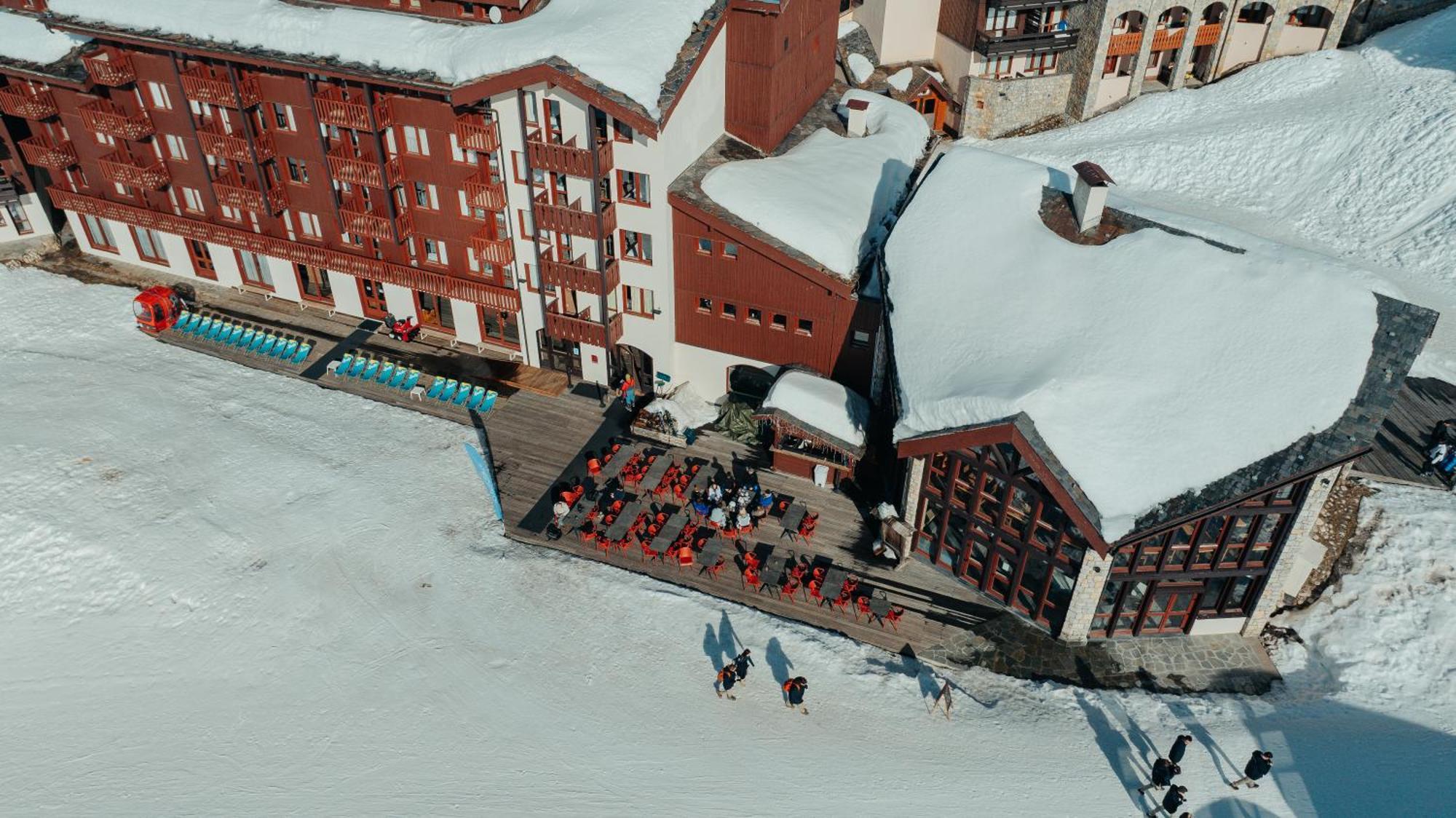 Hotel L'Eden Des Cimes - Vacances Bleues - Belle Plagne 2100 La Plagne Exterior foto